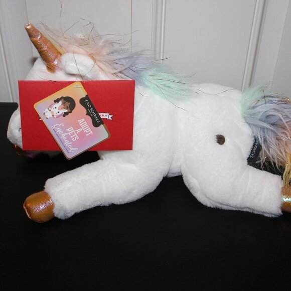 F.A.O Schwartz unicorn Pegasus Adopt a pets Enchanted new with tags - Picture 1 of 6
